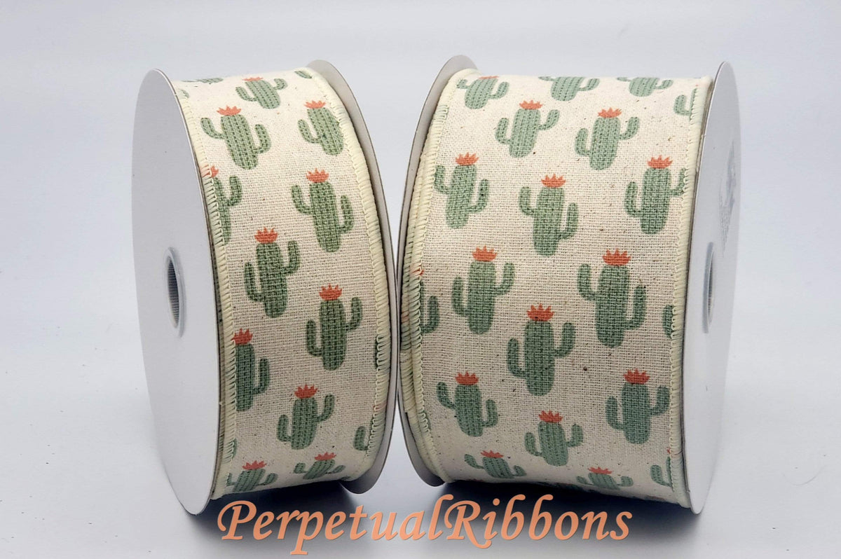 1.5 or 2.5 inch Emerald Green Canvas Wired Ribbon - 10 Yards – Perpetual  Ribbons