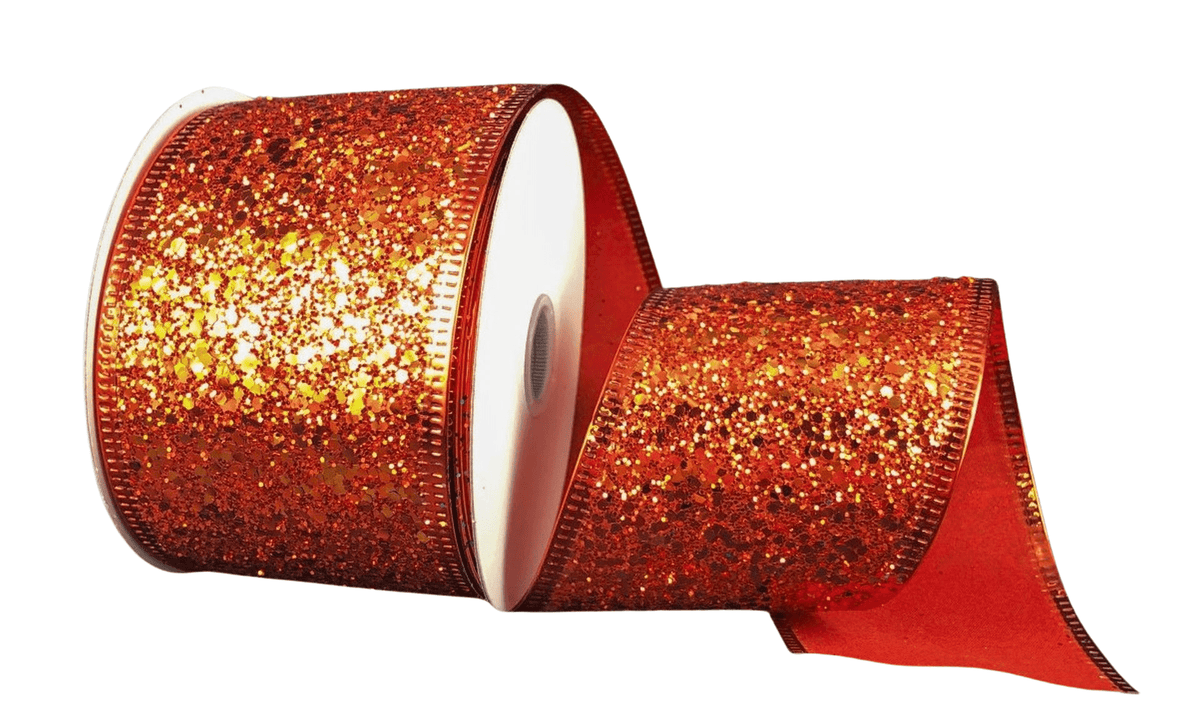 Shimmer Glitter Wired Ribbon Assortment - Thompson Wholesale, Inc.