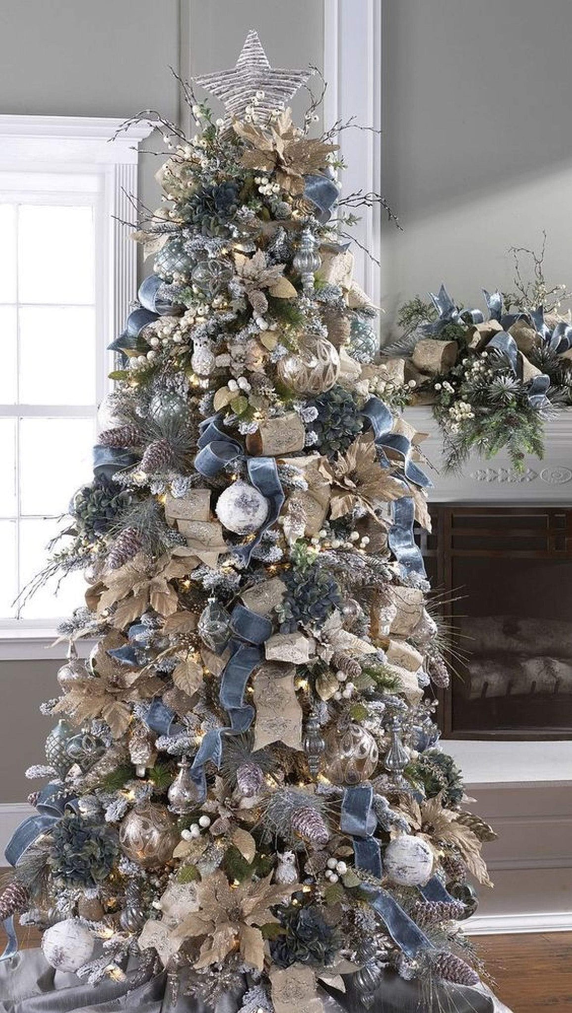 D Stevens Deep Cobalt Luxury Blue Velvet Christmas Ribbon - Fabulous  Fairytales