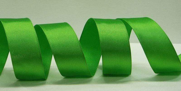 Sage Ribbon, Sage Green Ribbon, Double Faced Sage Green Satin